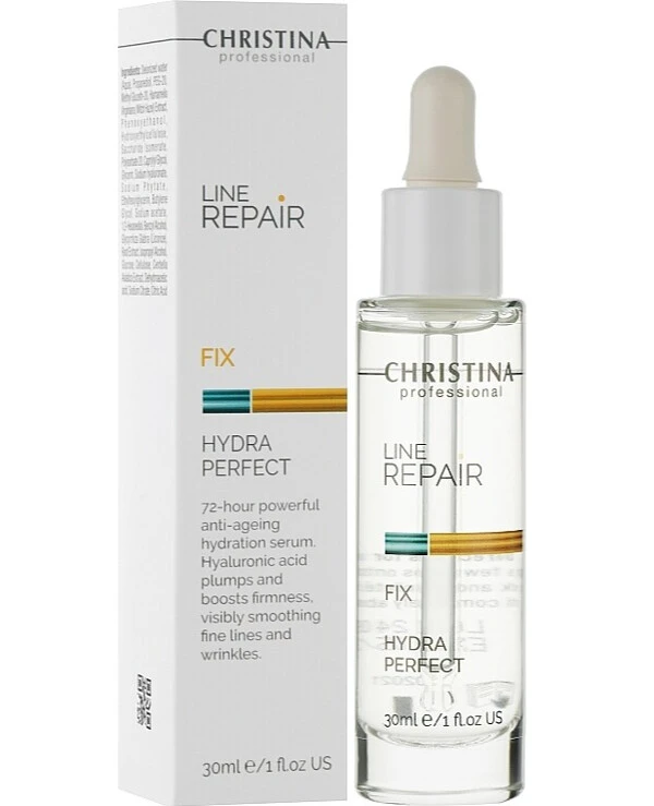 Christina - Сыворотка с гиалуроновой кислотой для лица Line Repair Fix Hydra Perfect 30 мл back