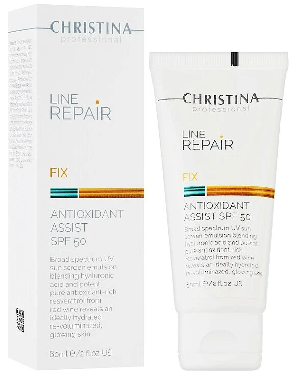 Christina - Antioxidant Fluid Cream SPF50 Line Repair Fix Antioxidant Assist SPF 50 60ml back