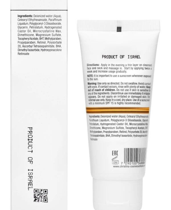 Christina Активный крем с ретинолом | Line Repair Fix Retinol E Active Cream фото, цена, купить