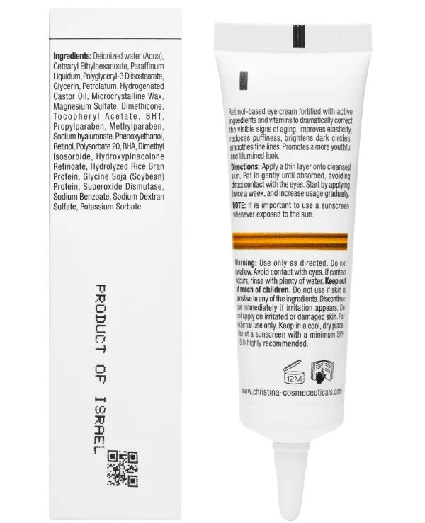 Christina Крем для кожи вокруг глаз с ретинолом | Line Repair Fix Retinol E Eye Cream фото, цена, купить