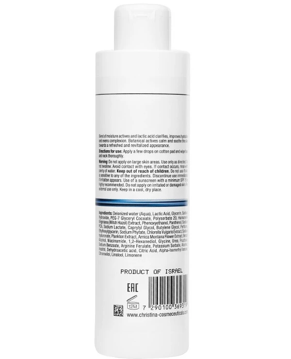 Christina - Активный тоник с молочной кислотой Line Repair Hydra Lactic Active Toner 300 мл back
