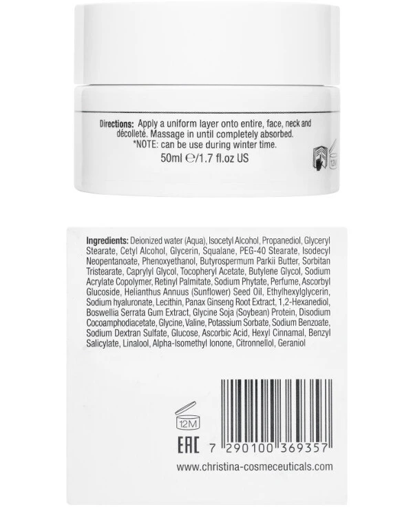 Christina - Крем для лица с экстрактом женьшеня Line Repair Hydra Ginseng Cream 50 мл back