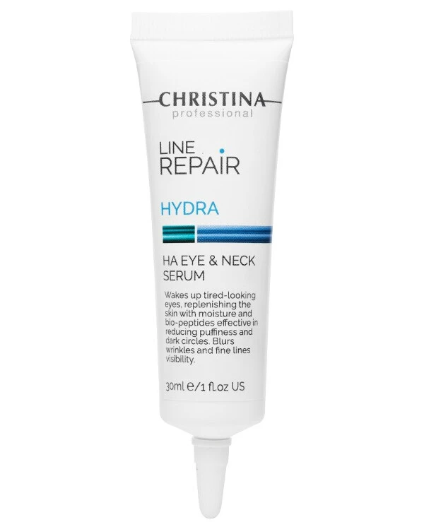 Christina - Serum for the skin around the eyes and neck Line Repair Hydra HA Eye & Neck Serum 30ml