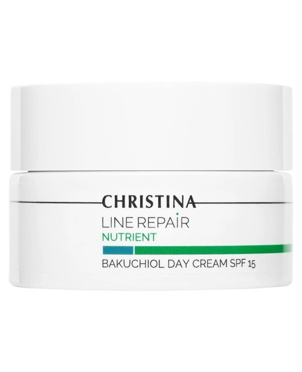 Christina - Day cream SPF 15 with bakuchiol for the face Line Repair Nutrient Bakuchiol Day Cream SPF 15 50ml