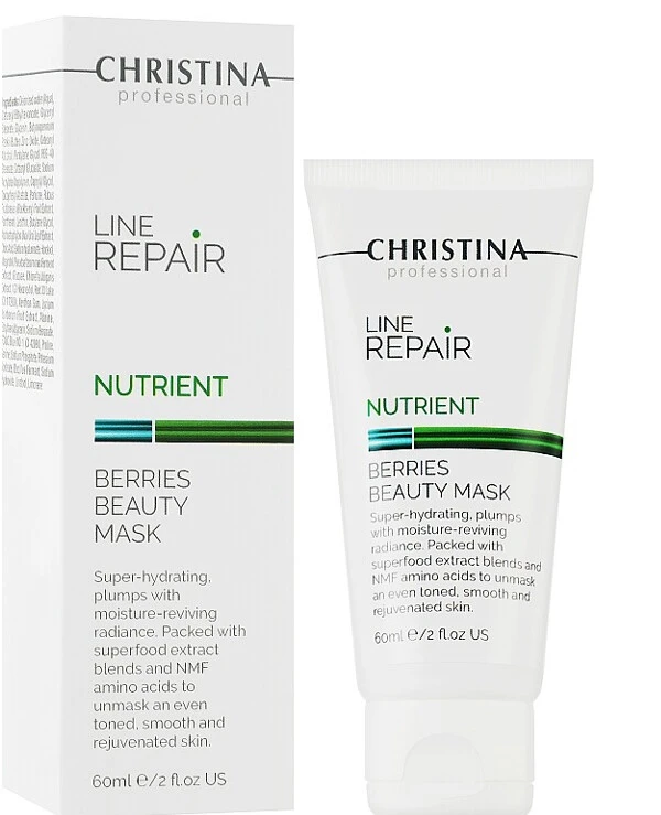 Christina - Moisturizing face mask with berries Line Repair Nutrient Berries Beauty Mask 60ml back