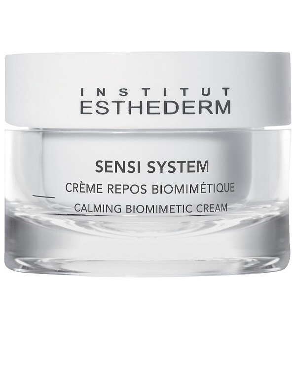 Institut Esthederm - A soothing biomimetic face cream Sensi System Calming Biomimetic Cream 50ml