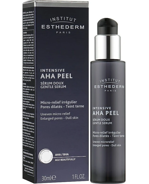 Institut Esthederm - Деликатная сыворотка-пилинг Intensive AHA Peel Gentle Serum 30 мл