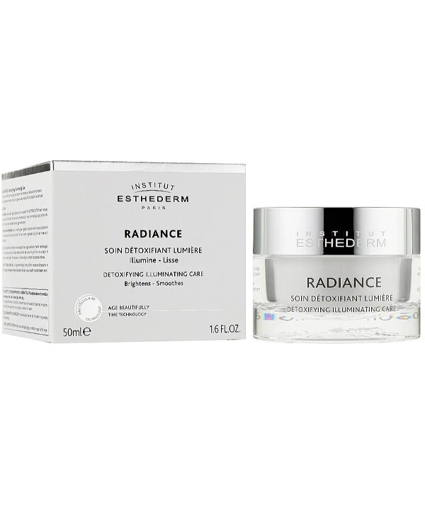 Institut Esthederm - Крем для лица против первых признаков старения Radiance Soin Detoxifiant Lumiere 50 мл back