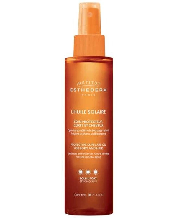 Institut Esthederm Солнцезащитное масло-спрей для тела и волос | Sun Care** Oil Body And Hair Care фото, цена, купить