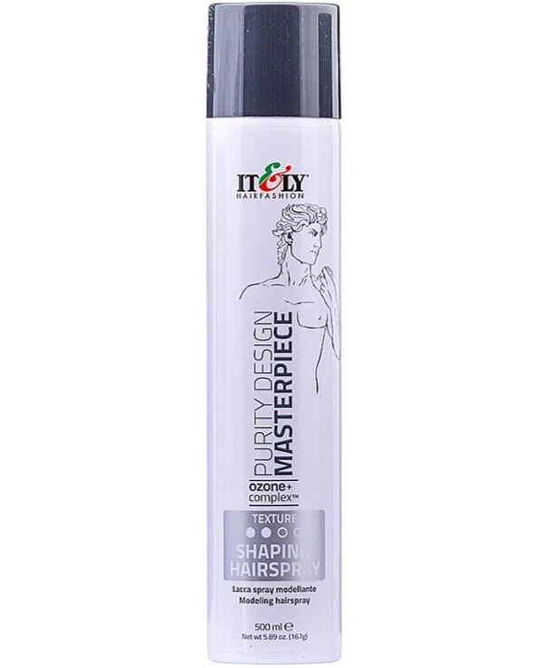 Itely Hairfashion - Лак для волос, средняя фиксация Purity Design Masterpiece Hairspray Medium Hold 500 мл