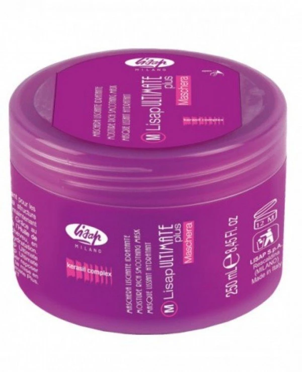 Lisap - Mask for the care of straightened hair Plus Moisture Rich smoothing mask 250ml
