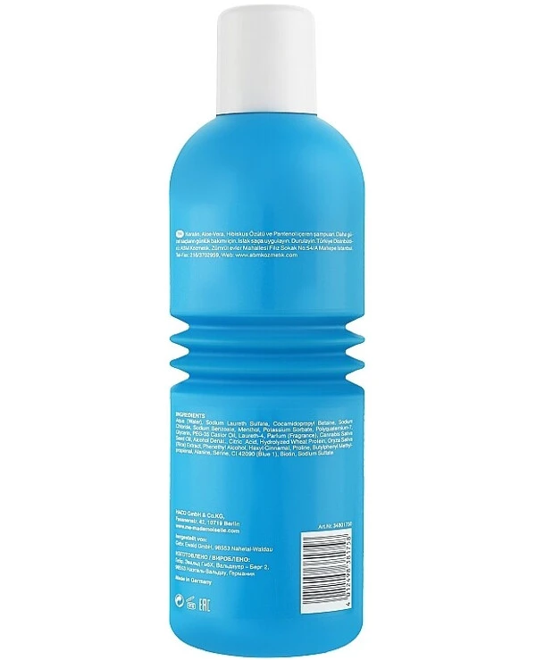 MeMademoiselle - Men’s shampoo for hair and body Sexy Look Shampoo 1000ml back