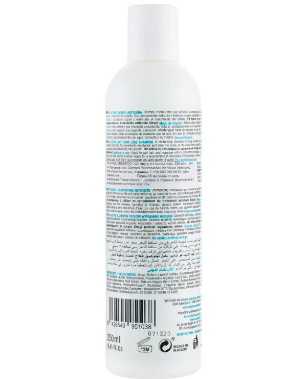 Glossco Professional Шампунь против выпадения волос | Treatment Vit Active Shampoo фото, цена, купить