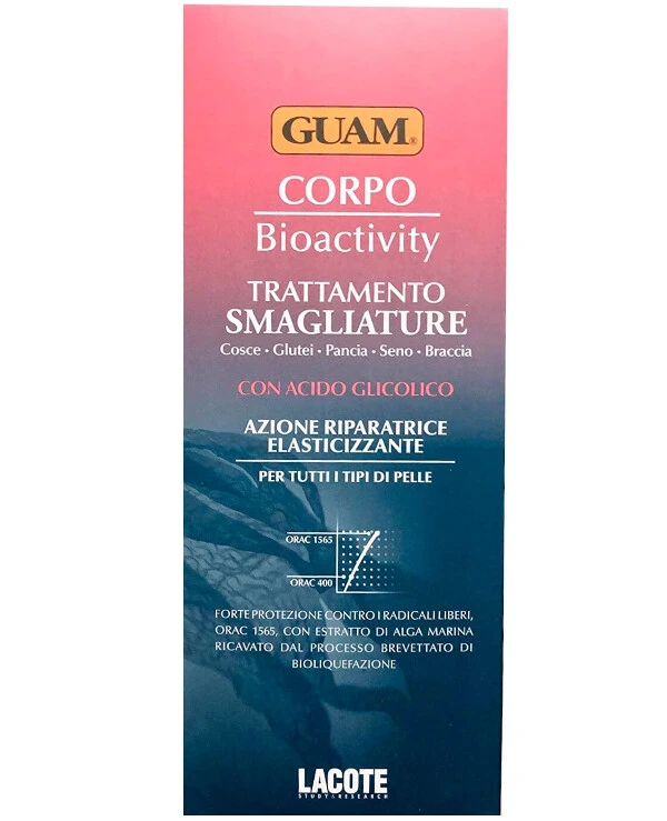 Guam - Крем от растяжек на коже Corpo Bioactivity Crema Smagliature 150 мл