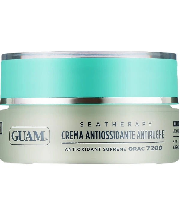 Guam - Крем против морщин с антиоксидантным действием Seatherapy Crema Viso Antiossidante Antirughe 50 мл