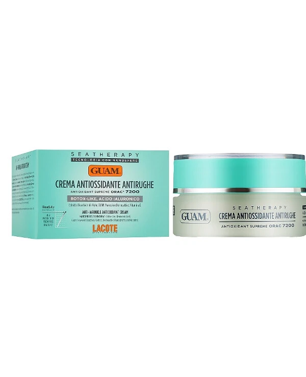 Guam - Крем против морщин с антиоксидантным действием Seatherapy Crema Viso Antiossidante Antirughe 50 мл back