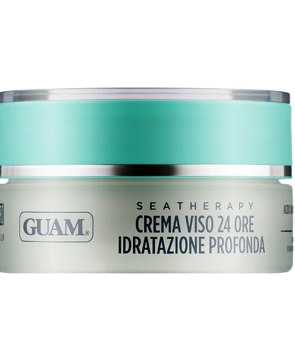 Guam - Крем для лица интенсивное увлажнение 24 часа Seatherapy Crema Viso Idratante 24 ore 50 мл