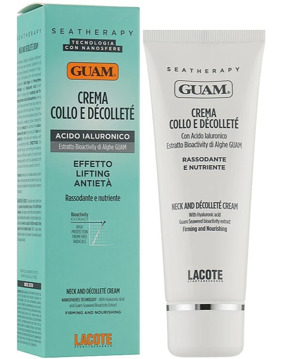 Guam - Крем для шеи и зоны декольте Seatherapy Crema Collo e decollete 75 мл back