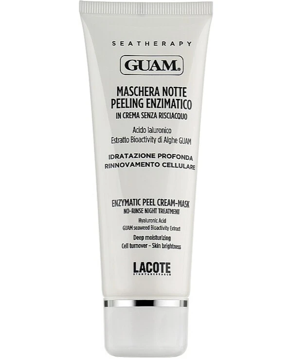 Guam - Пилинг-маска для лица энзимная ночная Seatherapy Maschera Notte Peeling Enzimatico 75 мл back