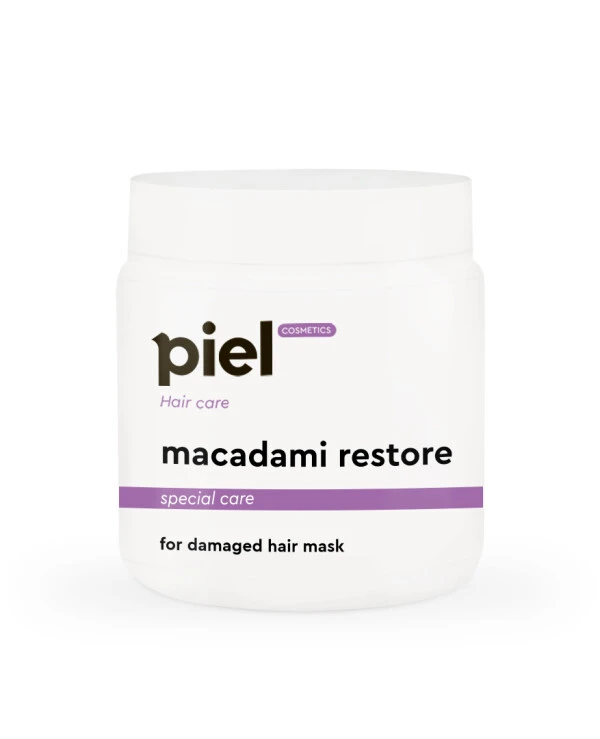 Piel Cosmetics - Восстанавливающая маска для поврежденных волос Macadami Restore Mask 500 мл