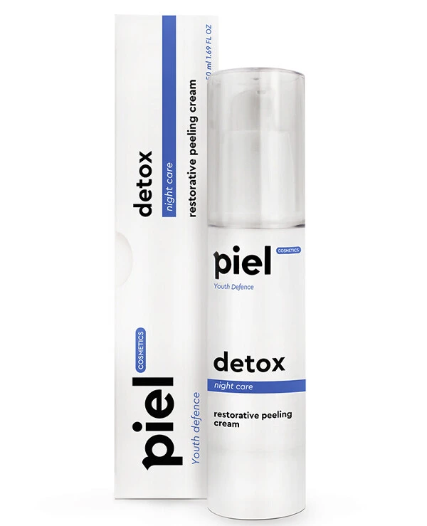 Piel Cosmetics - Ночной регенерирующий крем с пилинг-эффектом Detox Cream 50 мл