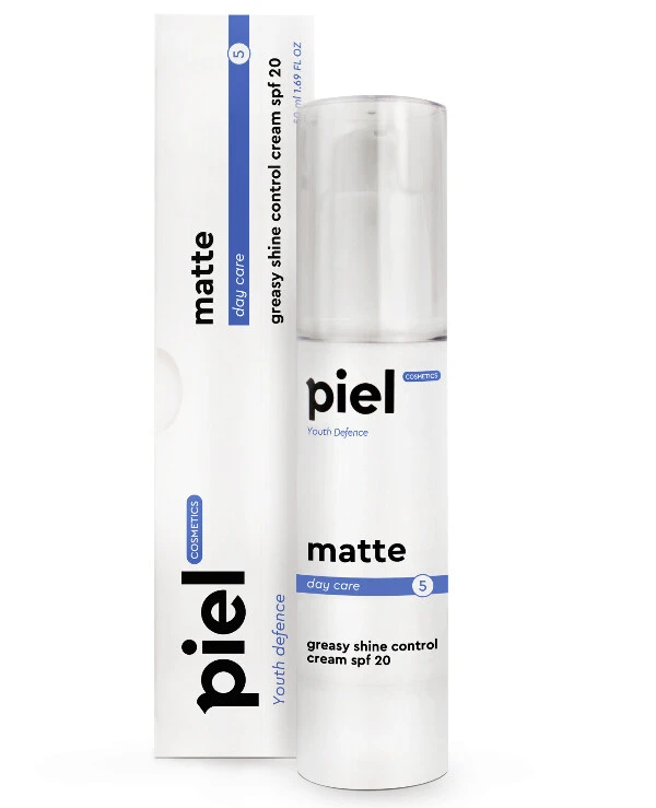 Piel Cosmetics - Дневной крем c матирующим эффектом Matte Cream SPF 20 50 мл