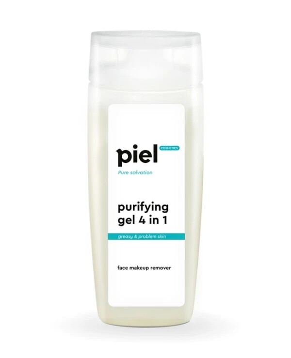 Piel Cosmetics Очищающий гель для умывания проблемной кожи | Purifying Gel Cleaner 4 in 1 фото, цена, купить