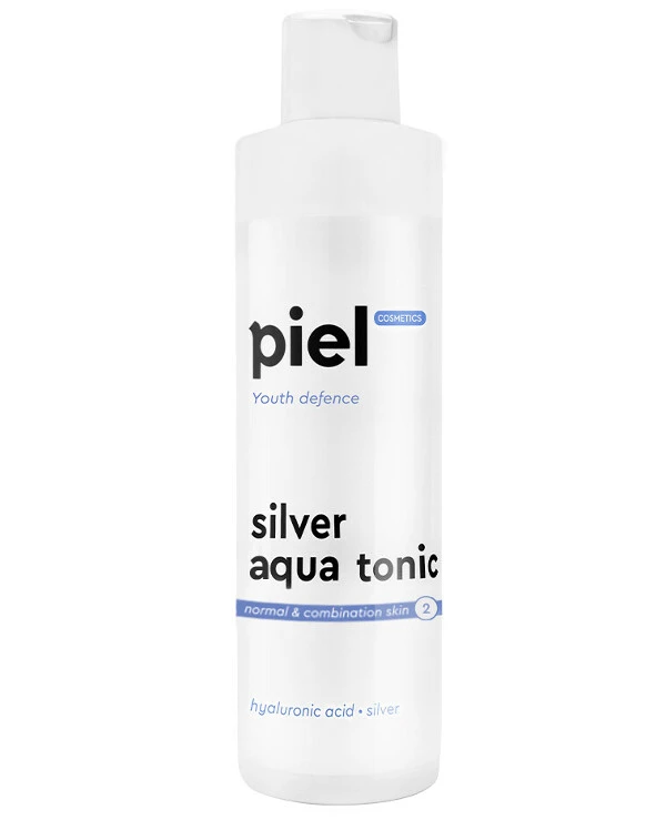 Piel Cosmetics - Тоник для увлажнения нормальной и комбинированной кожи Silver Aqua Tonic Normal and Combination Skin 250 мл