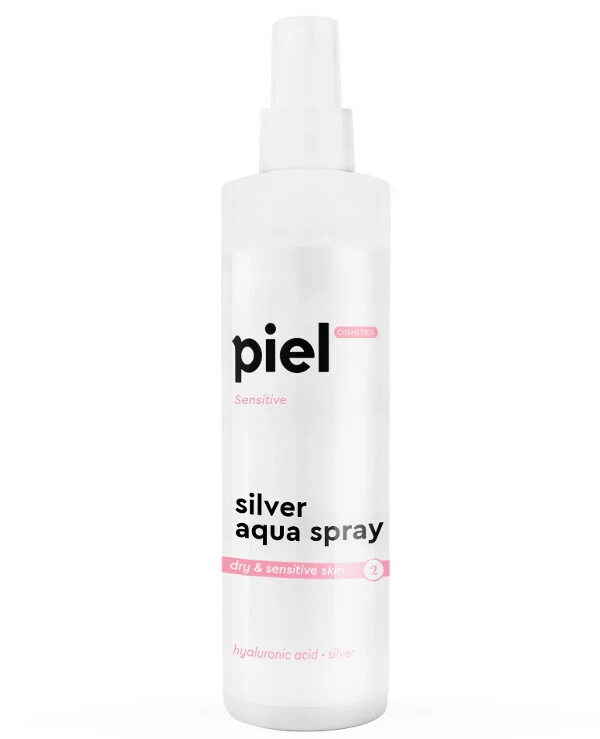 Piel Cosmetics Увлажняющий спрей для сухой и чувствительной кожи | Silver Aqua Spray Dry and Sensitive Skin фото, цена, купить