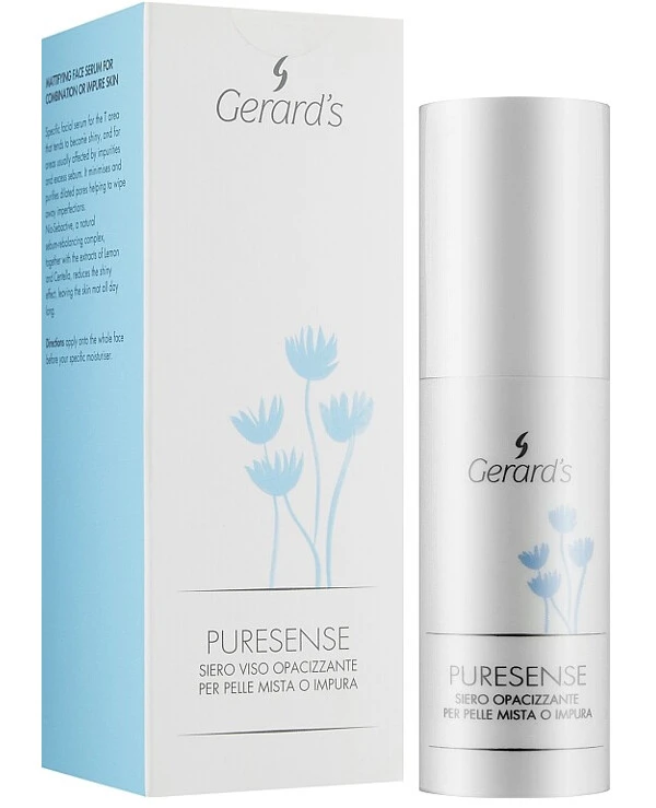 Gerard's Cosmetics - Матирующая сыворотка для лица Puresense Mattifying Face Serum 30 мл back