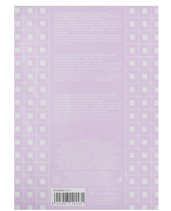 Gerard's Cosmetics - Тканевая маска для лица Mood Masks Sweetie Mood 20 мл back