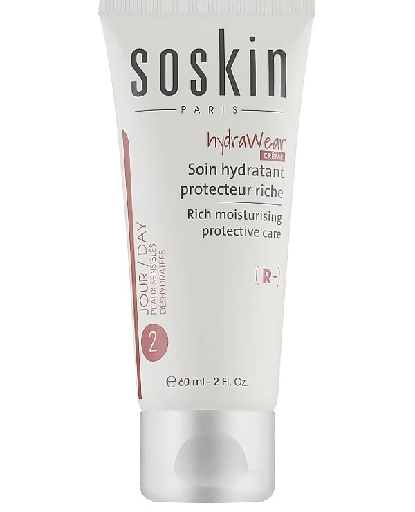 Soskin - Увлажняющий питательный крем для сухой кожи лица Hydrawear Creme-Rich Moisturising Protective Care 60 мл