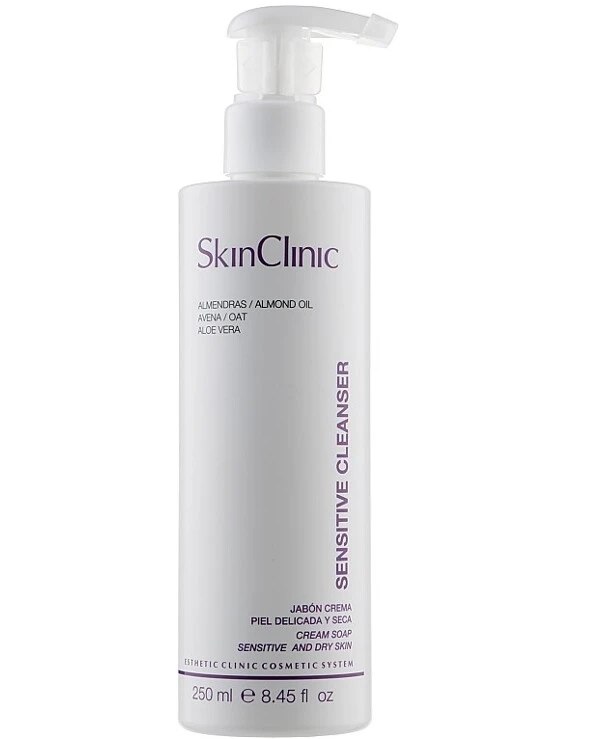 SkinClinic - Нежное очищающее средство для чувствительной кожи Sensitive Cleanser 250 мл