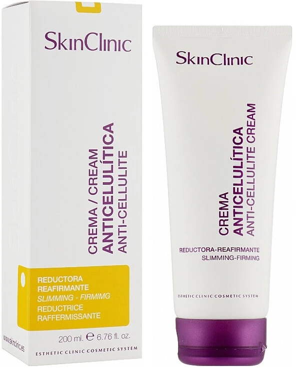 SkinClinic - Anti-cellulite cream Anti-Cellulite Cream 200ml back