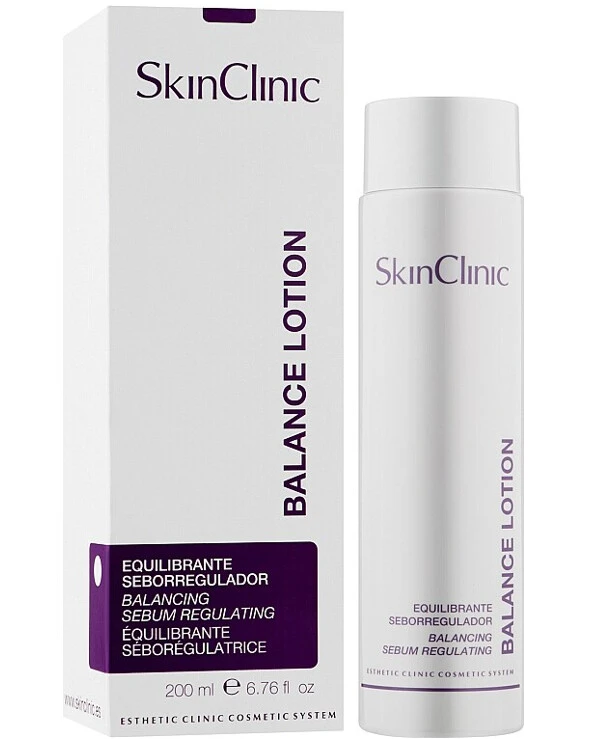 SkinClinic - Лосьон-тоник для лица Balance Lotion 200 мл back