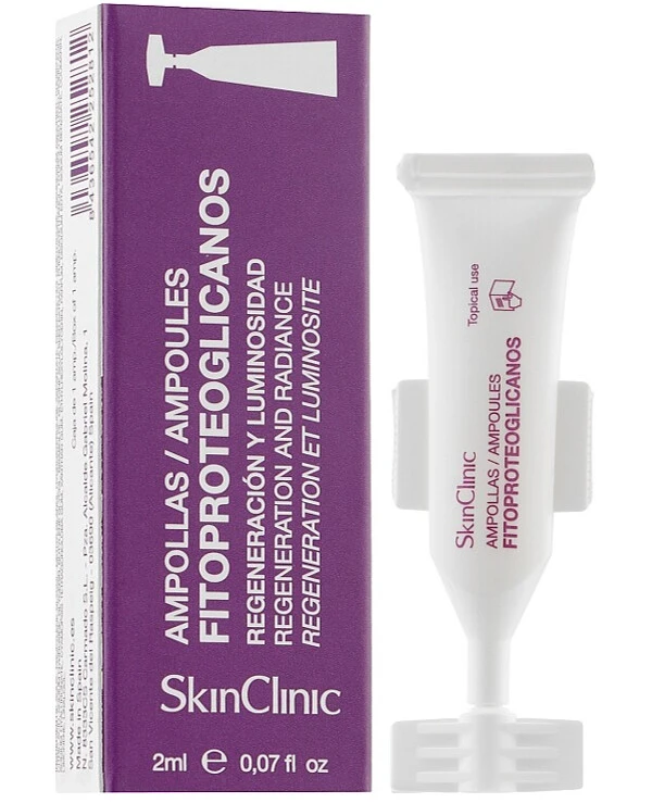 SkinClinic - Сыворотка Концентрат красоты Fitoproteoglicanos Ampoules 2 мл х 10 шт back