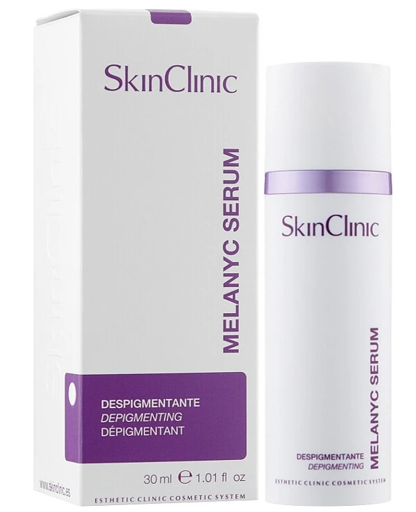 SkinClinic - Осветляющая сыворотка для лица Меланик Melanyc Serum 30 мл back