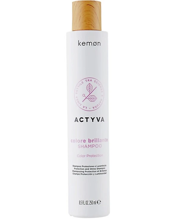 Kemon Шампунь для окрашенных волос | Actyva Colore Brillante Shampoo фото, цена, купить