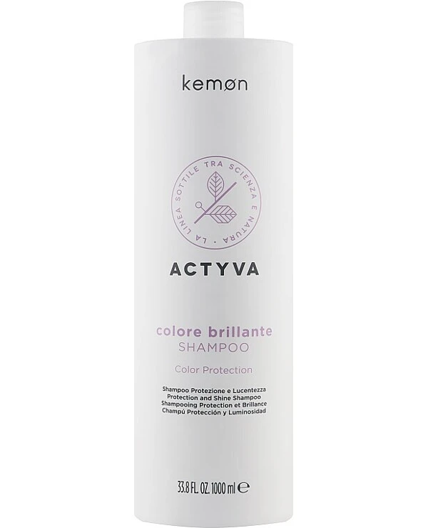 Kemon Шампунь для окрашенных волос | Actyva Colore Brillante Shampoo фото, цена, купить