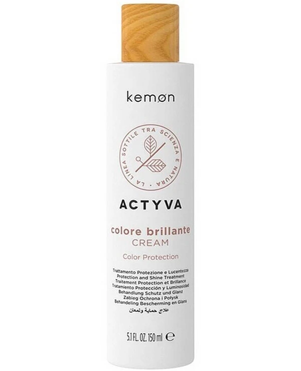 Kemon - Крем для защиты цвета окрашенных волос Actyva Colore Brilliante Cream Color Protection 150 мл