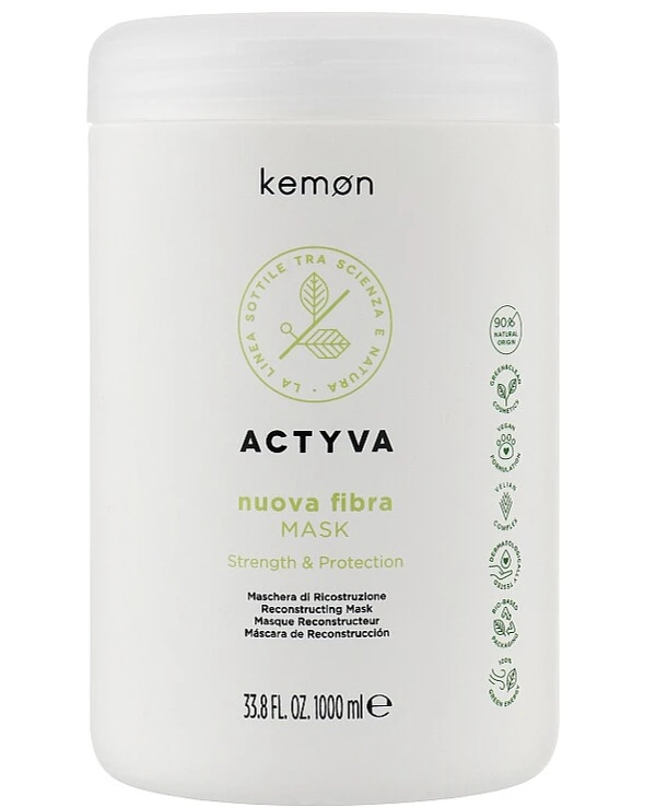 Kemon Маска для ослабленных и поврежденных волос | Actyva Nuova Fibra Mask фото, цена, купить