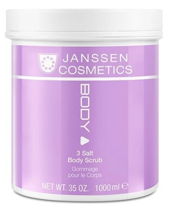 Janssen cosmetics - Восстанавливающий солевой пилинг с эфирными маслами 3 Salt Body Scrub 1000 мл