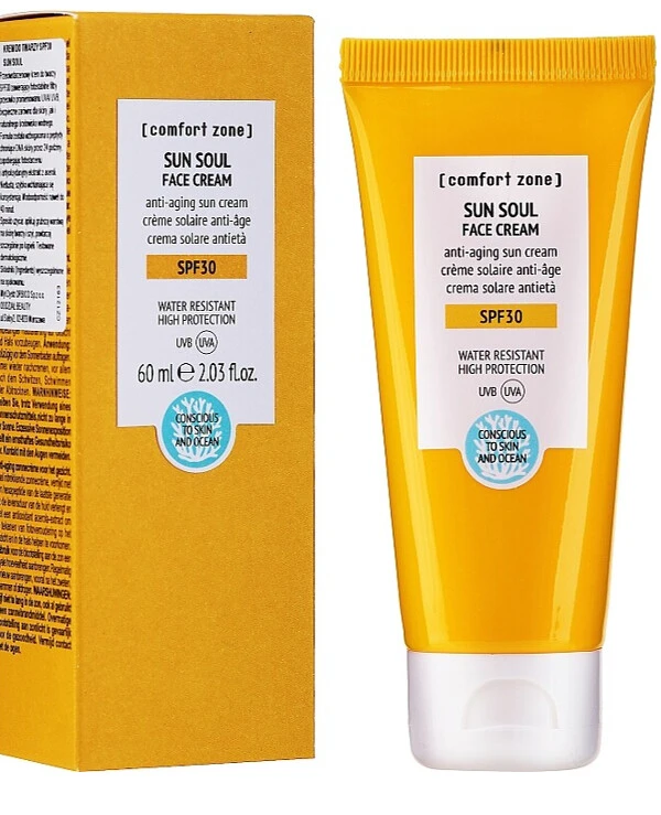 Comfort Zone - Крем солнцезащитный для лица Sun Soul Face Cream SPF 30 60 мл back
