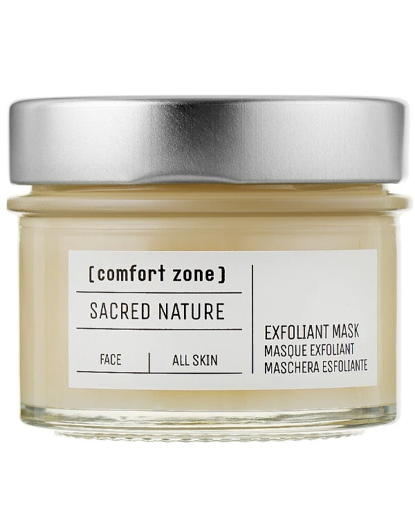Comfort Zone - Осветляющая маска для лица Sacred Nature Exfoliant Mask 110 мл