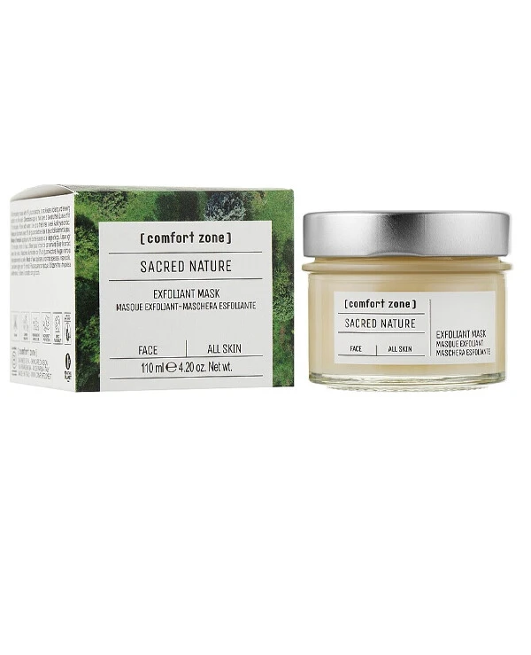 Comfort Zone - Осветляющая маска для лица Sacred Nature Exfoliant Mask 110 мл back