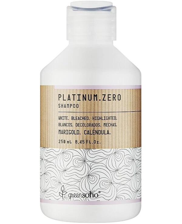 GreenSoho - Шампунь для защиты светлых волос Platinum.Zero Shampoo 250 мл