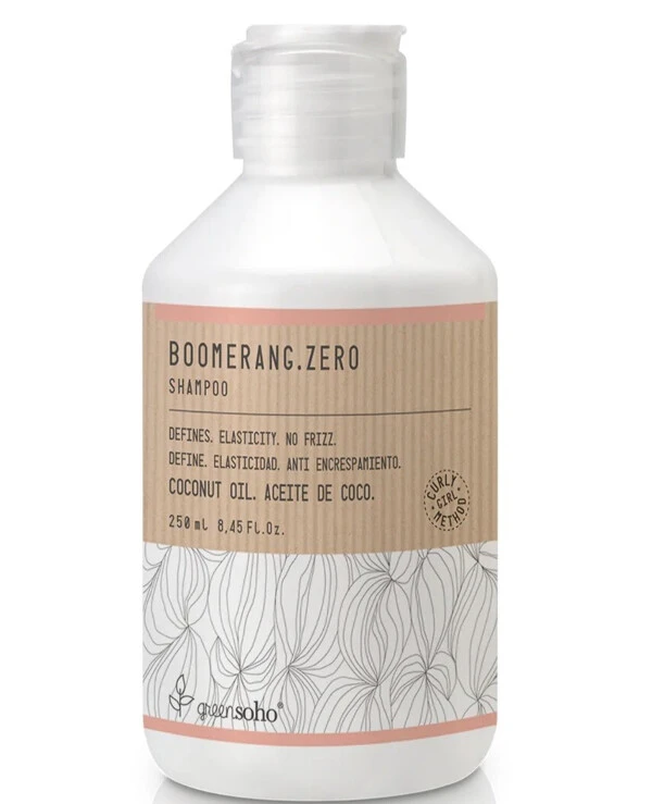 GreenSoho - Увлажняющий шампунь для волнистых и вьющихся волос Boomerang.Zero Shampoo 250 мл