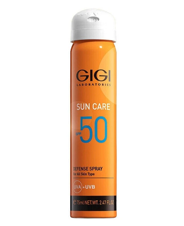 Gigi cosmetics - Спрей солнцезащитный c SPF 50 Sun Care Defense Spray SPF 50 75 мл