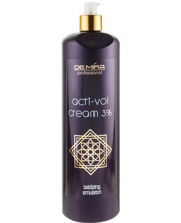 Demira Professional - Окисляющая эмульсия Acti-Vol Cream 3 %, 1000 мл