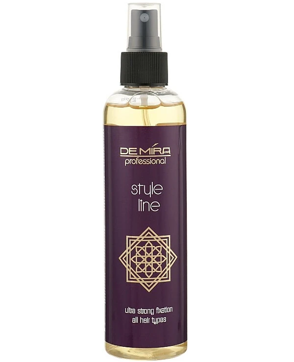 Demira Professional - Жидкий лак-спрей ультра сильной фиксации Style Line Spray 250 мл